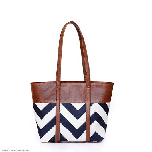 Women's Rexine Textured Tote Bag