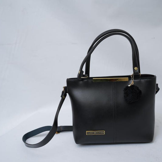 Women's Premium Leather Embellished Hand Bag